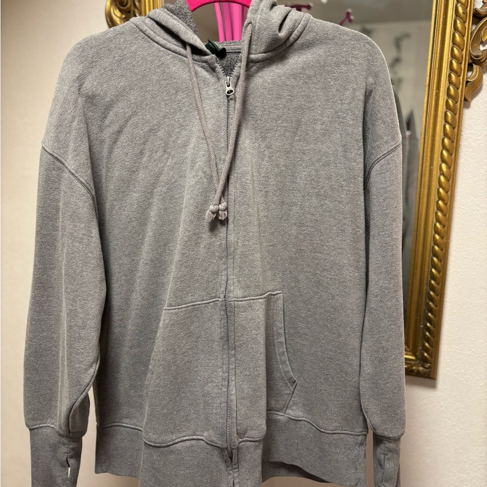 Wild Fable Charcoal Zip-Up Hoodie